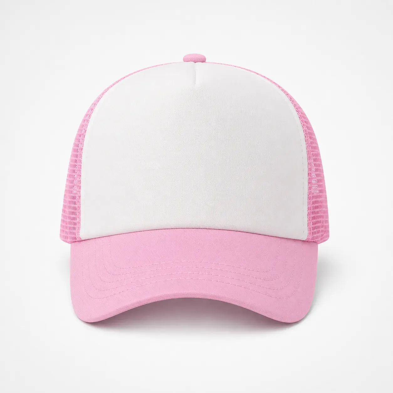 Casquette Trucker Rose et Blanche | LeCap©