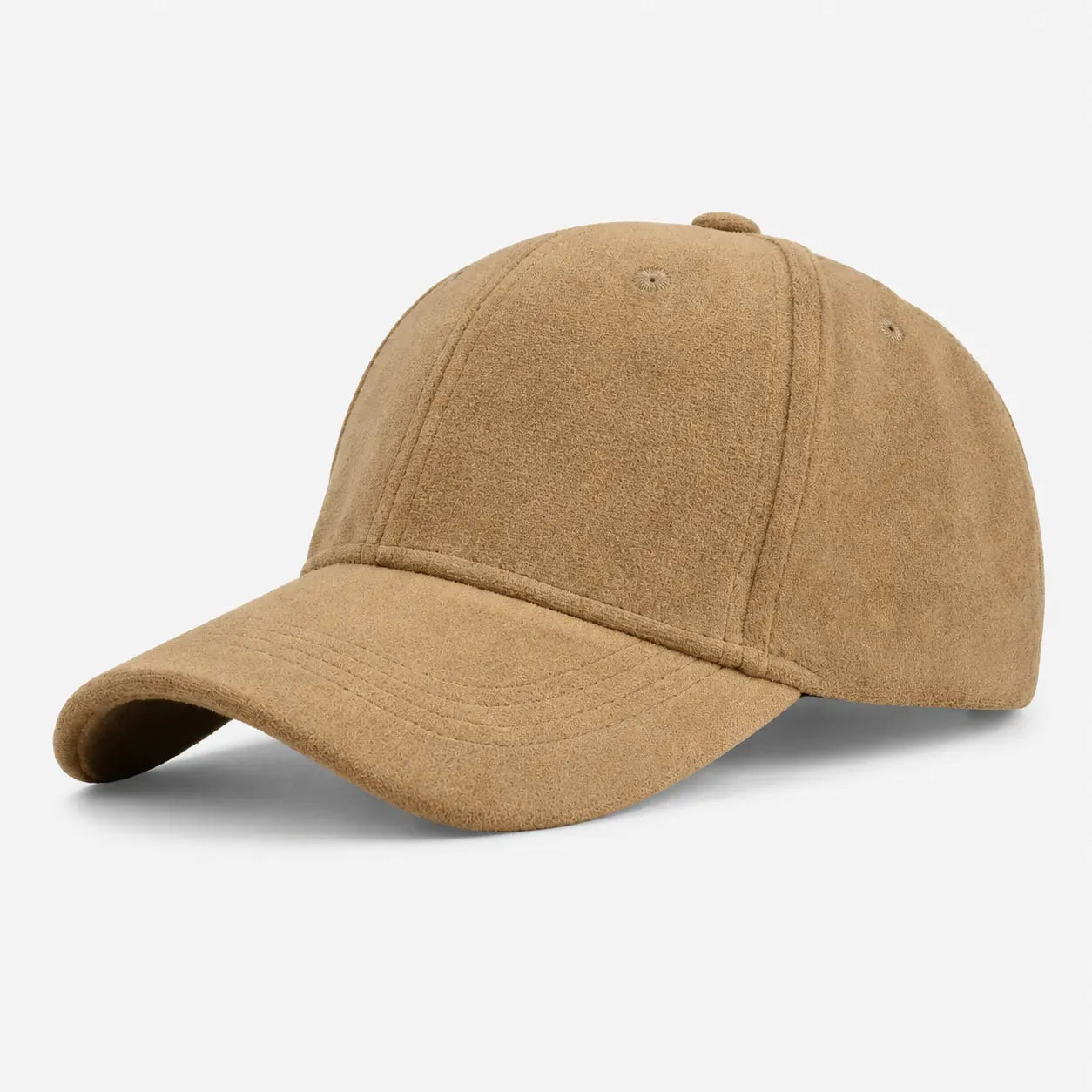 Casquette Marron - Effet Suédine | LeCap©
