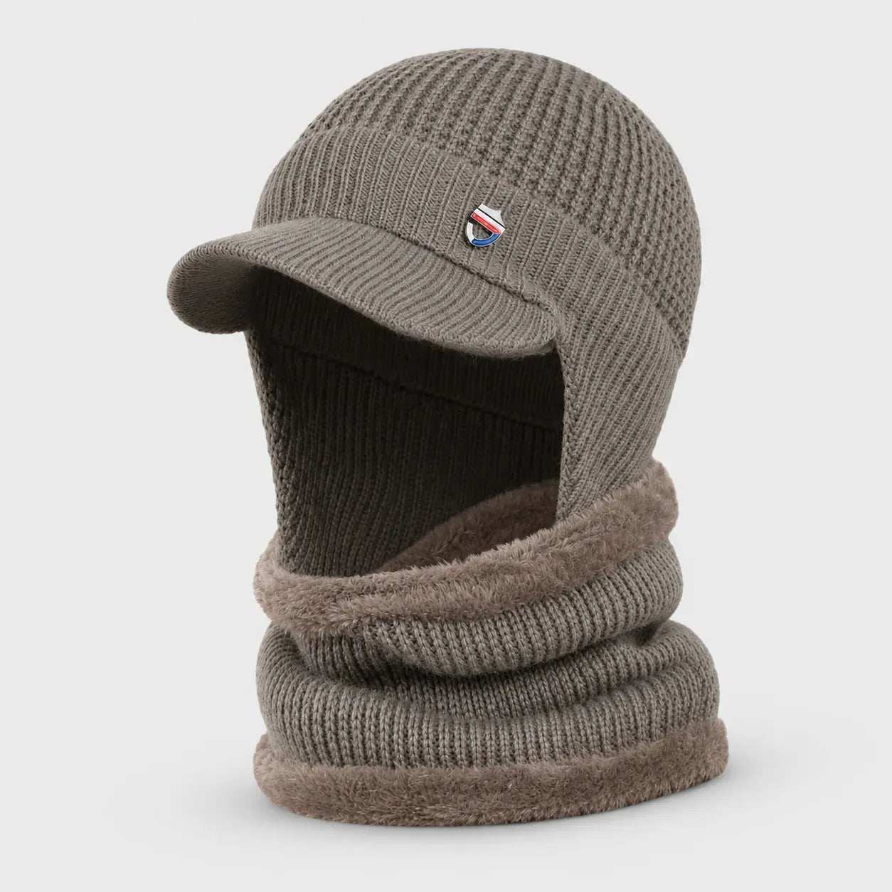 Bonnet Casquette Balaclava Khaki | LeCap©