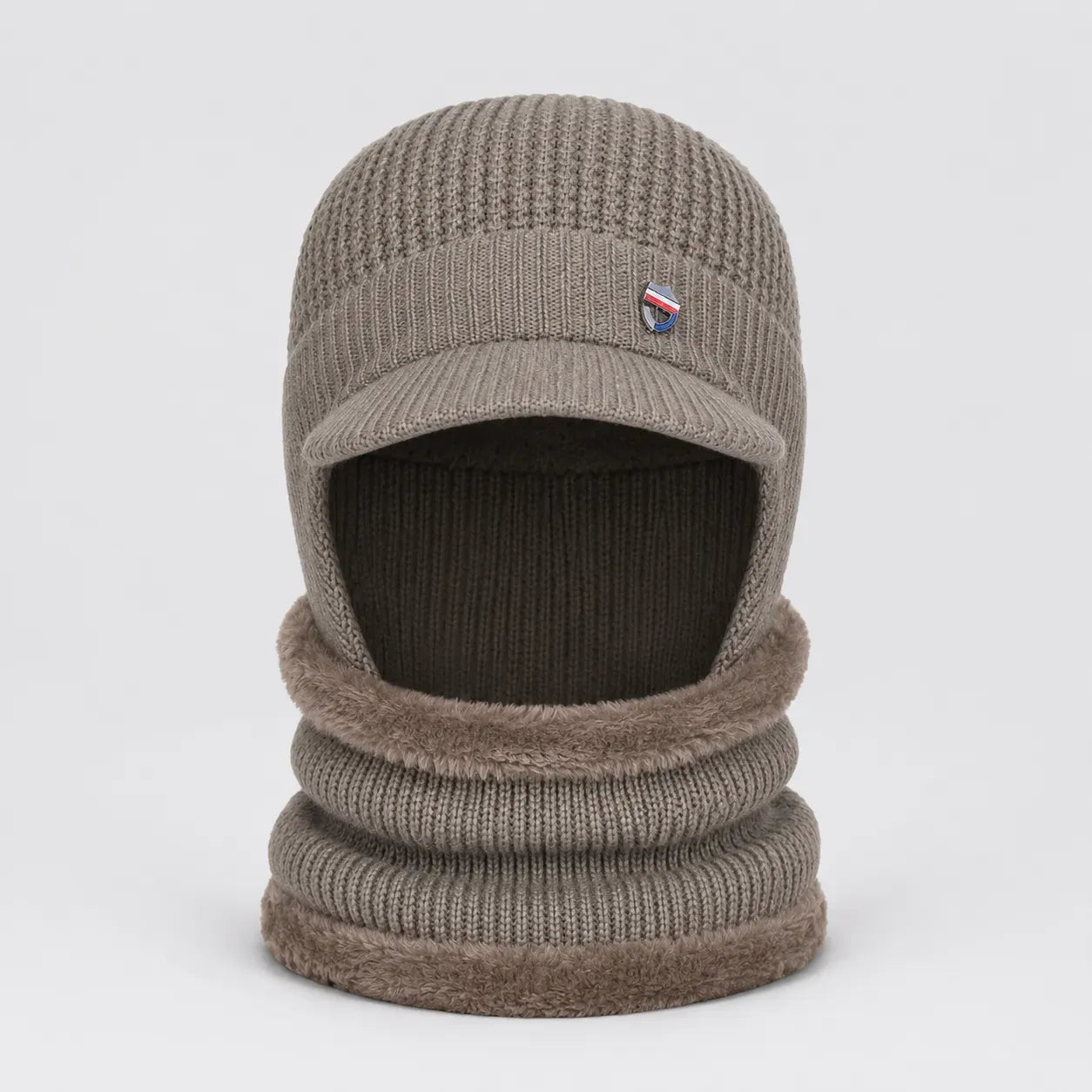 Bonnet Casquette Balaclava Khaki | LeCap©