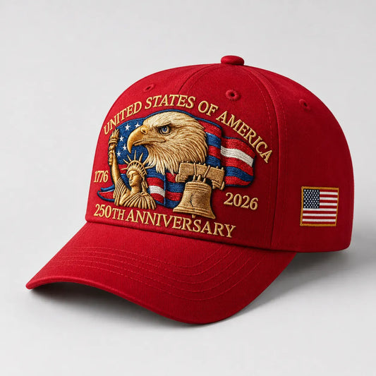 Casquette Américaine - Aigle Rouge 250th | LeCap©