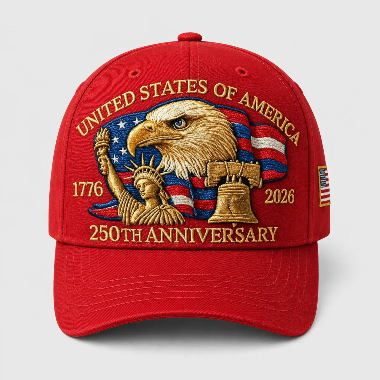 Casquette Américaine - Aigle Rouge 250th | LeCap©