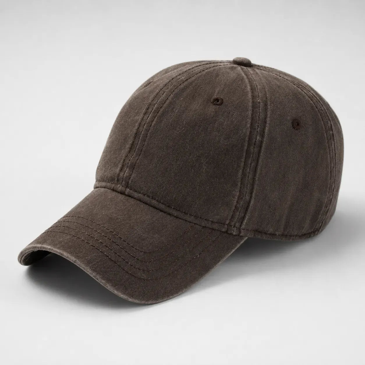 Casquette Baseball Marron Délavée | LeCap©