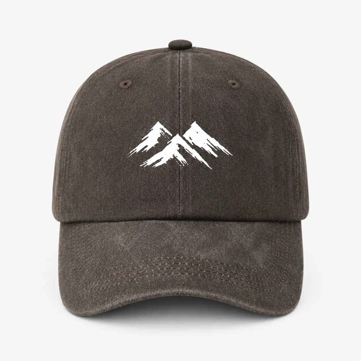 Casquette Baseball Marron Montagne | LeCap©