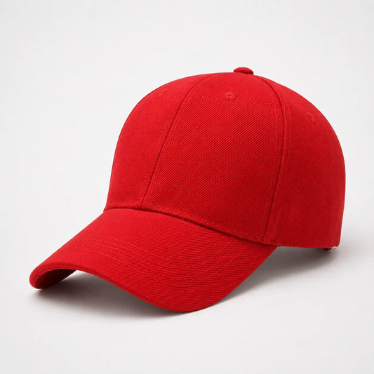 Casquette Baseball Rouge Unie | LeCap©