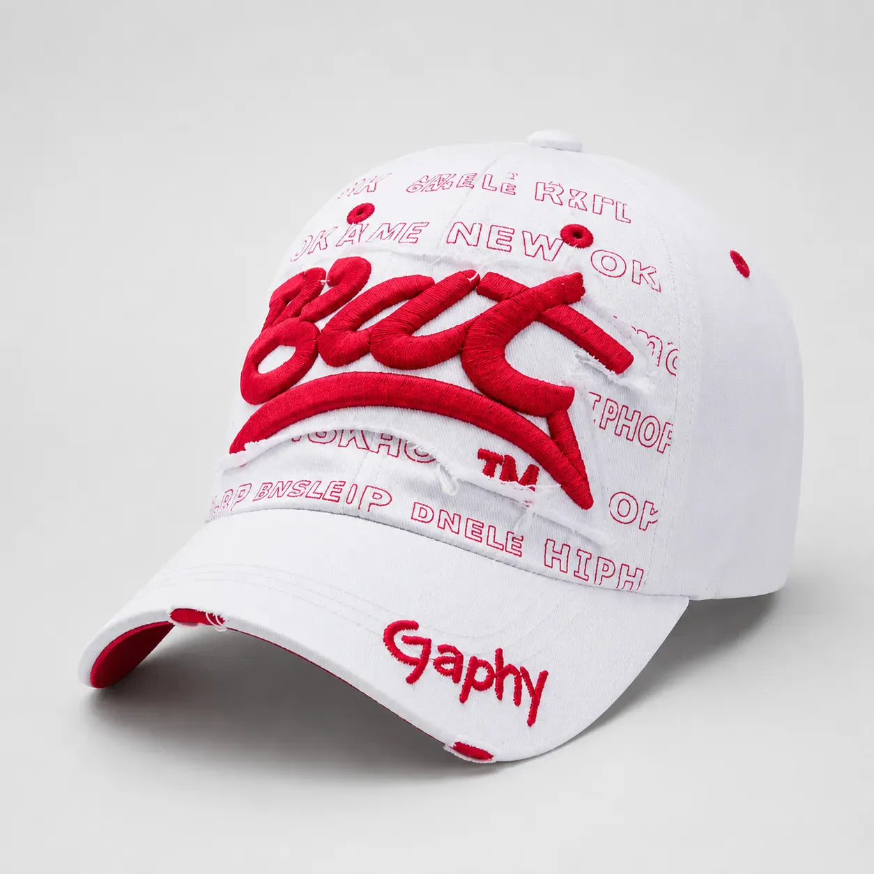 Casquette BAT Blanche | LeCap©