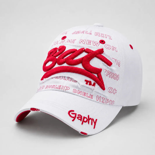 Casquette BAT Blanche | LeCap©