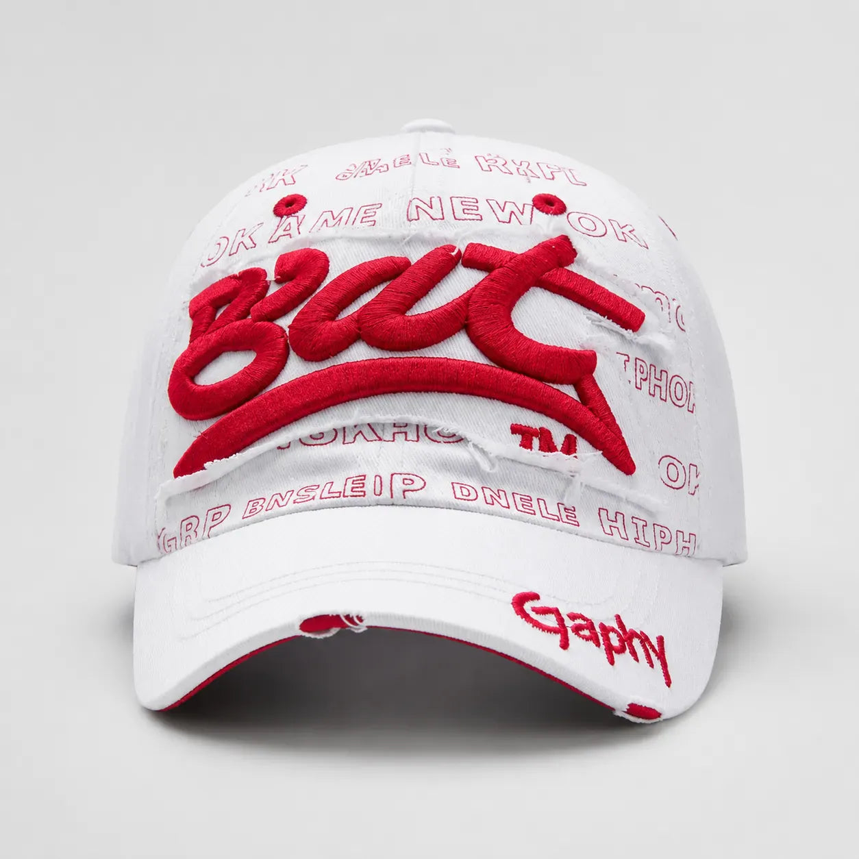 Casquette BAT Blanche | LeCap©