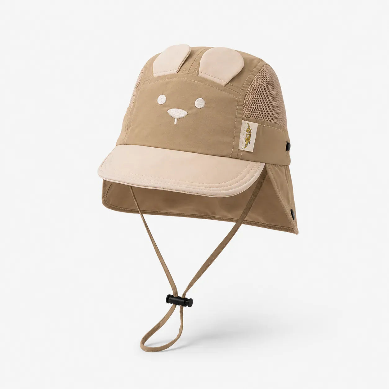 Casquette Bébé Anti-UV - Ourson  Marron et Beige | LeCap©