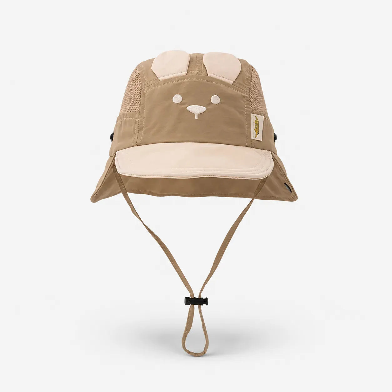 Casquette Bébé Anti-UV - Ourson  Marron et Beige | LeCap©