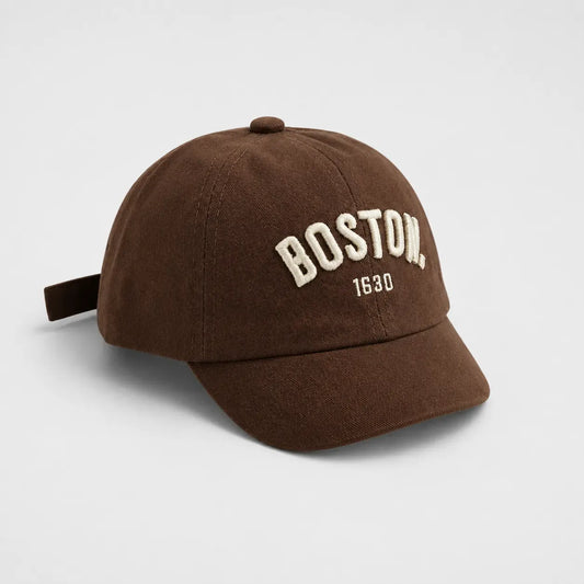 Casquette Bébé Marron - Boston | LeCap©