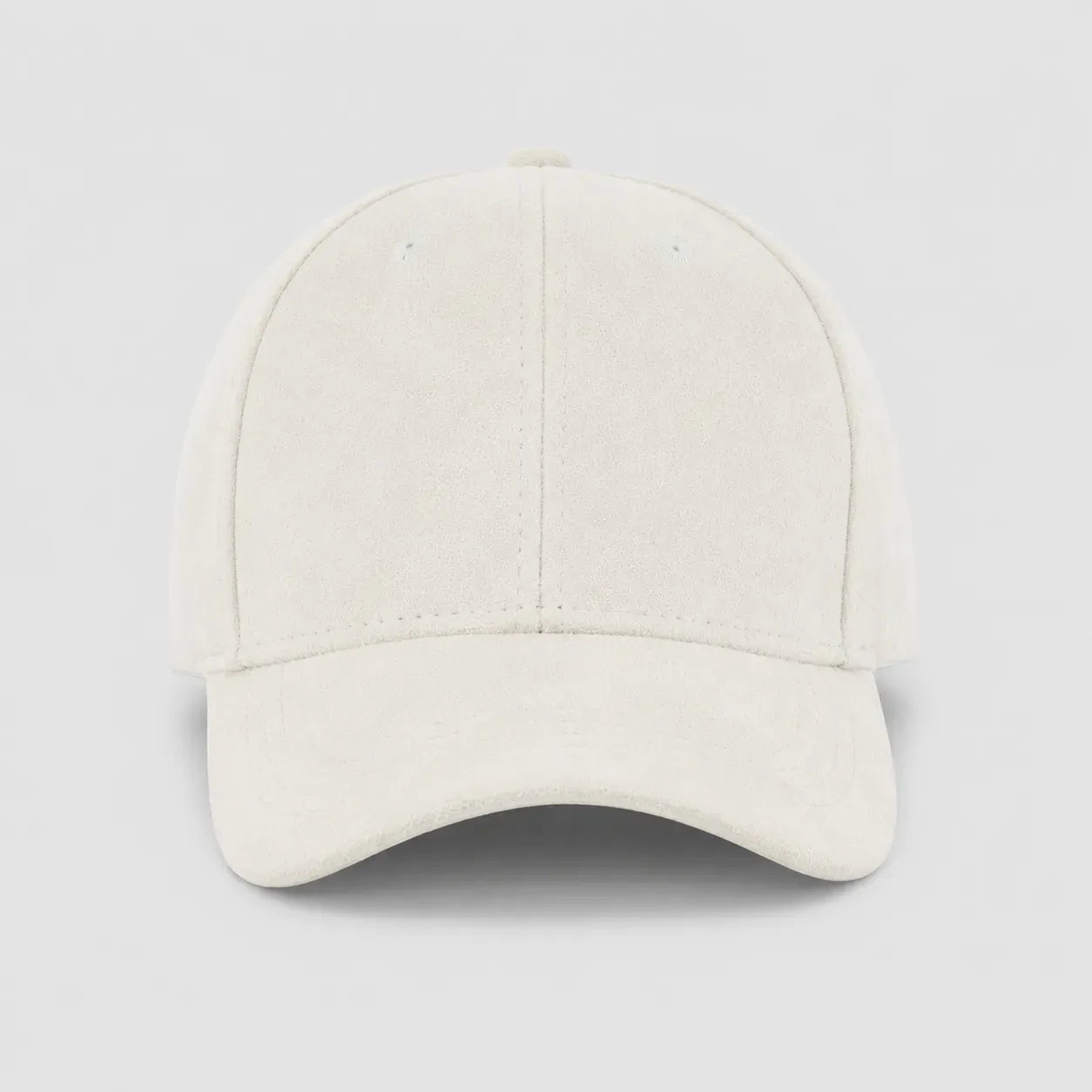 Casquette Blanche - Effet Suédine | LeCap©