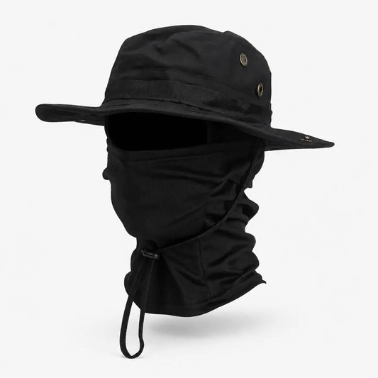 Casquette Boonie Balaclava Noire | LeCap©