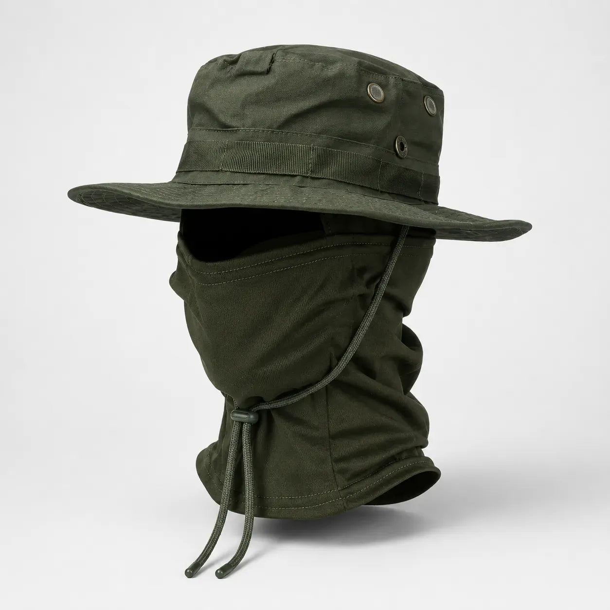 Casquette Boonie Balaclava Verte | LeCap©