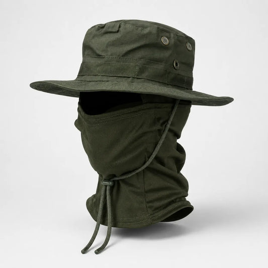 Casquette Boonie Balaclava Verte | LeCap©