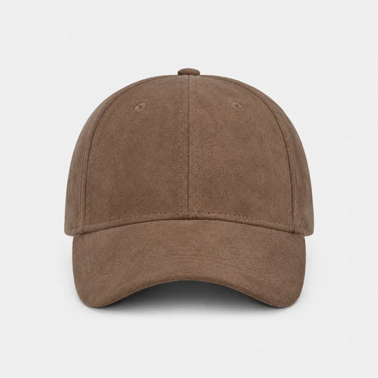 Casquette Brune - Effet Suédine | LeCap©