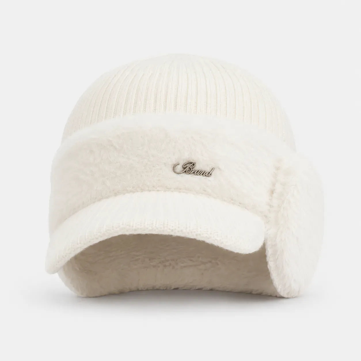 Casquette Cache-Oreilles Blanche pour Femme | LeCap©