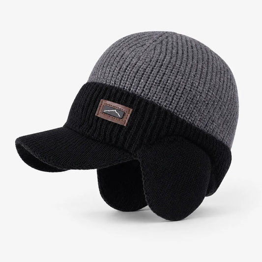 Casquette Cache-Oreilles Grise | LeCap©