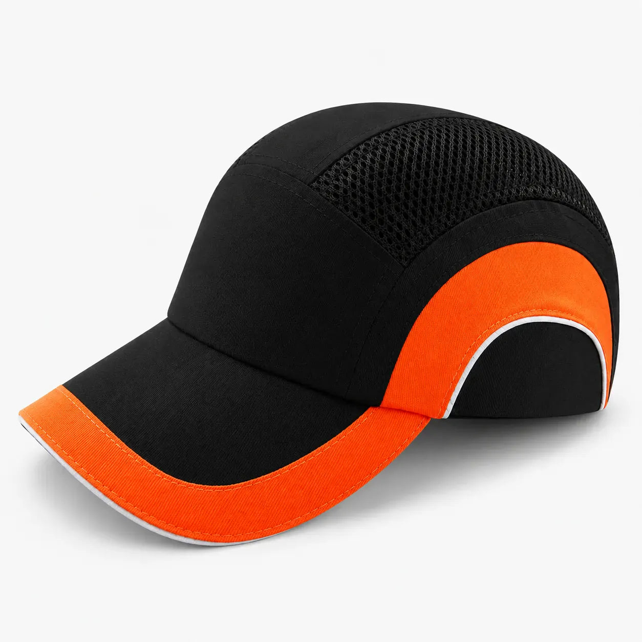 Casquette de Chantier Orange et Noire | LeCap©