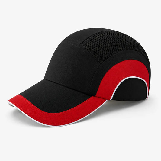 Casquette de Chantier Rouge et Noire | LeCap©