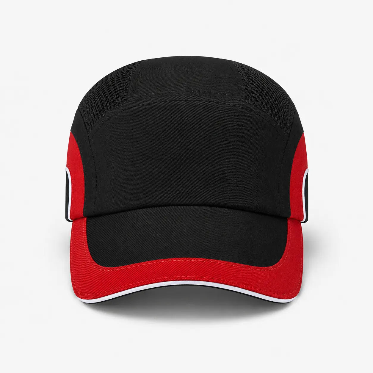 Casquette de Chantier Rouge et Noire | LeCap©