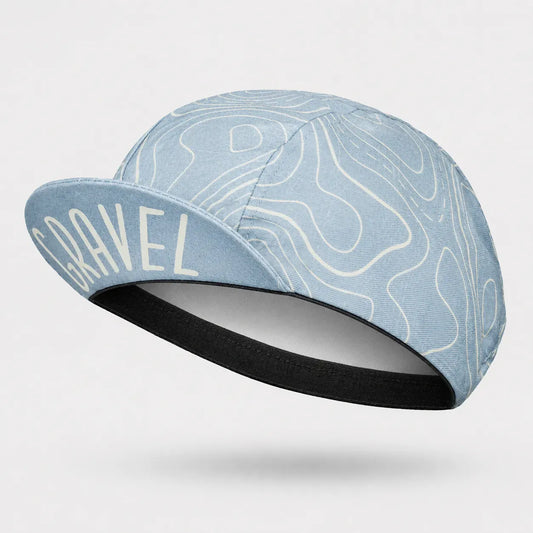 Casquette de Cyclisme Bleue Brume | LeCap©
