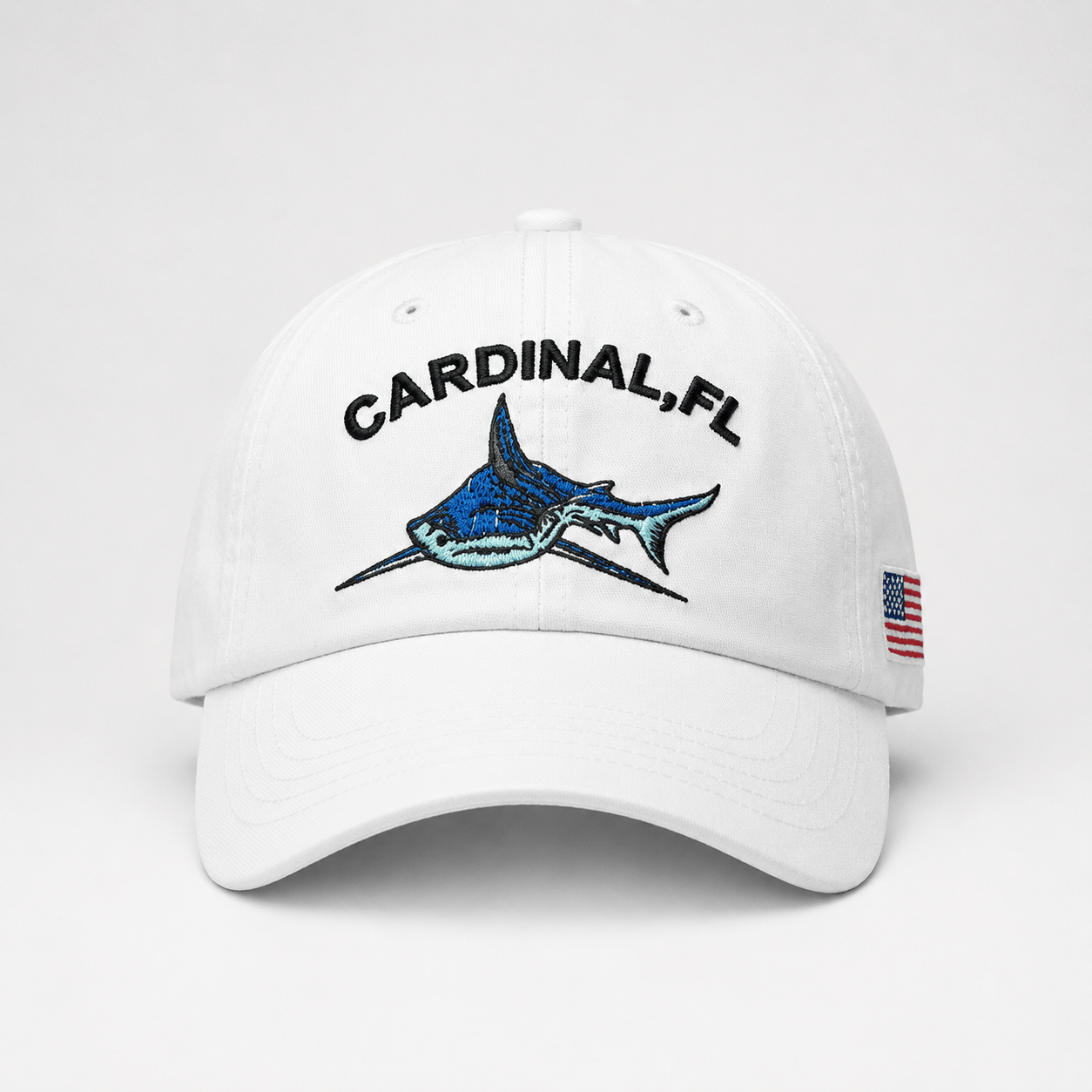 Casquette de Pêche Blanche - Requin de Floride | LeCap©