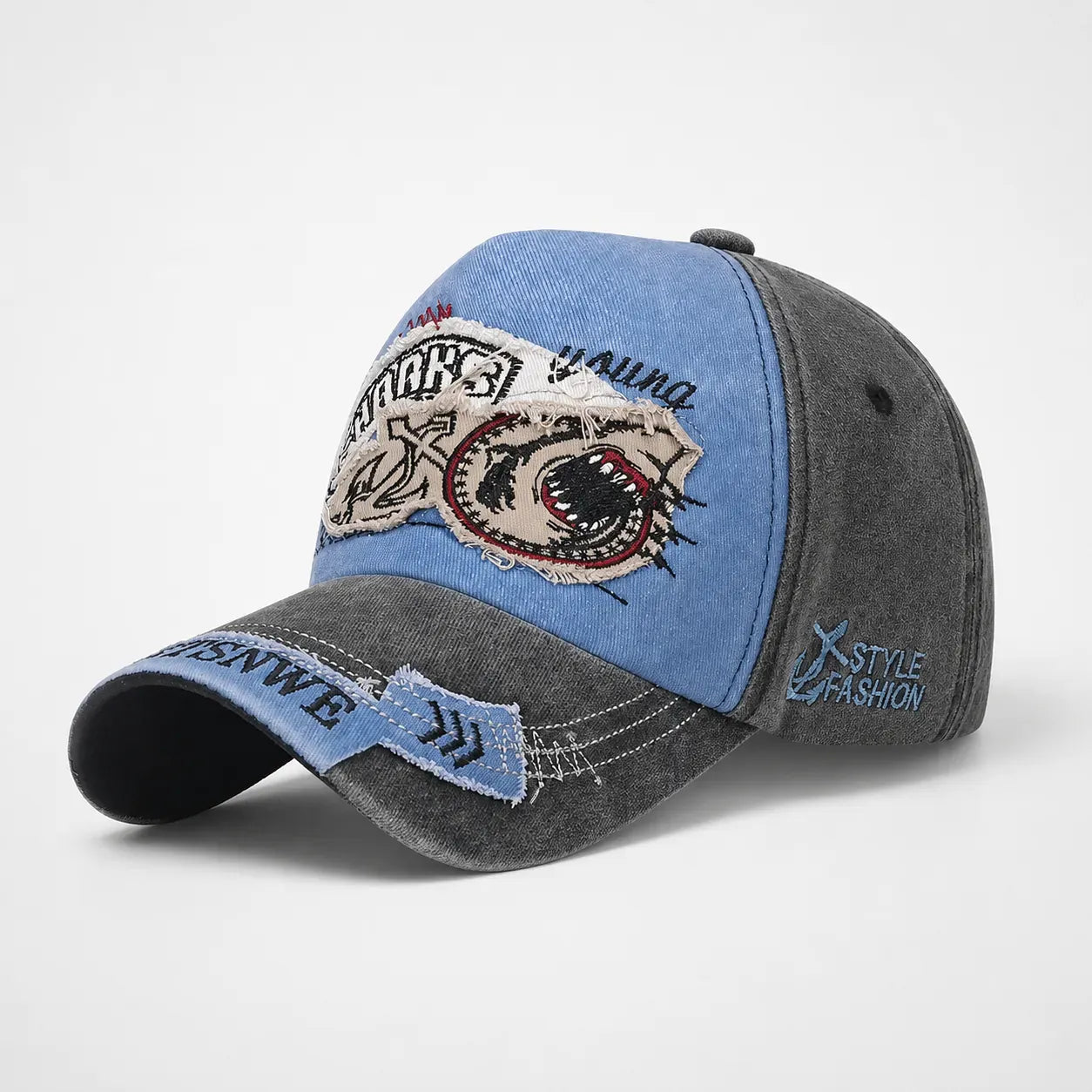 Casquette de Pêche Vintage Bleue | LeCap©