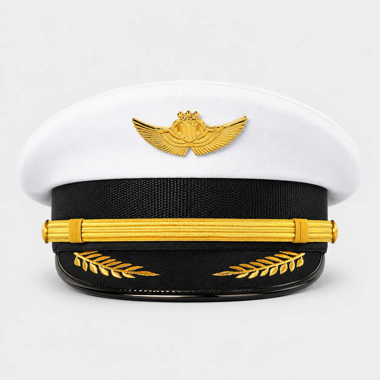 Casquette de Pilote Blanche - 3 Étoiles | LeCap©