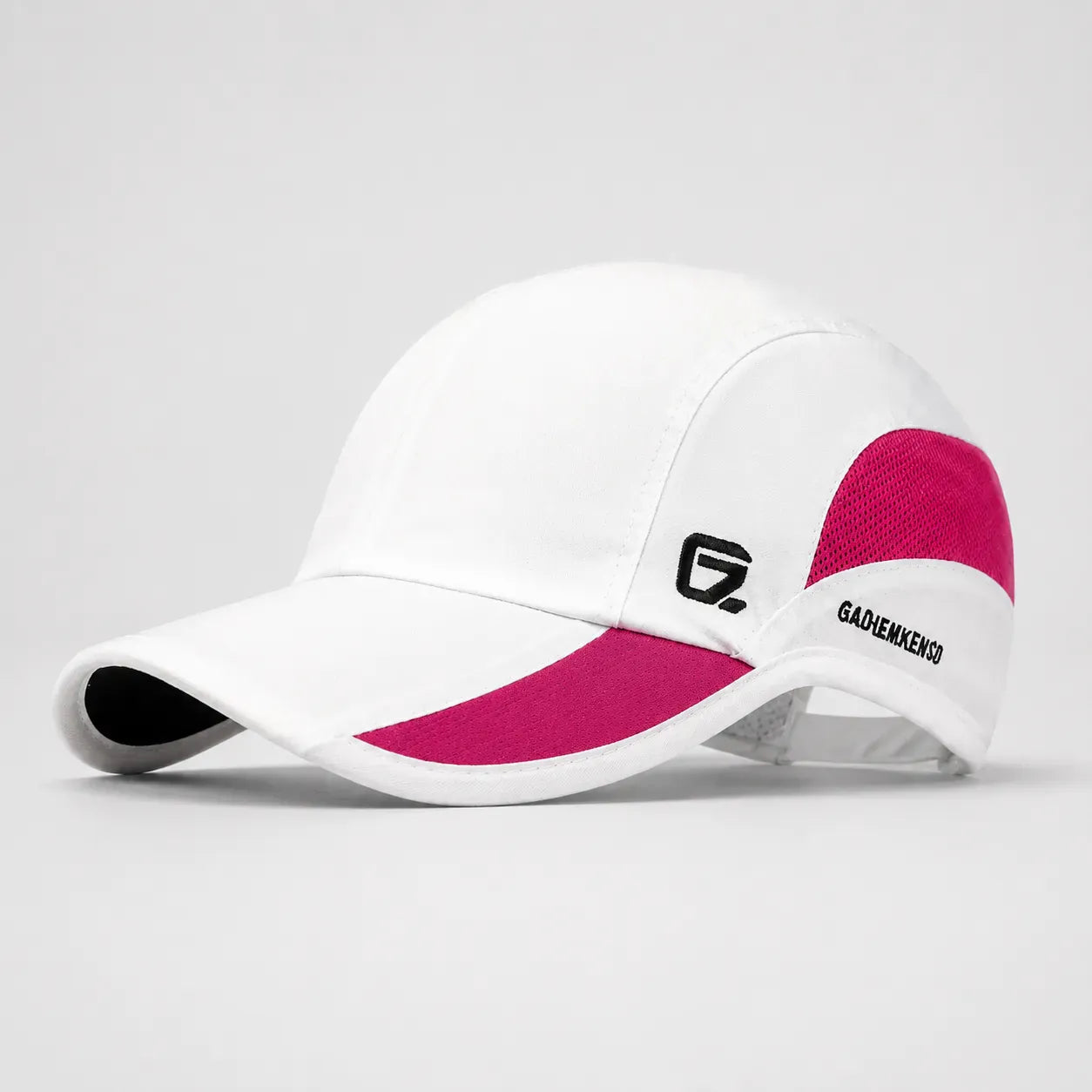 Casquette de Running Blanche et Rose | LeCap©