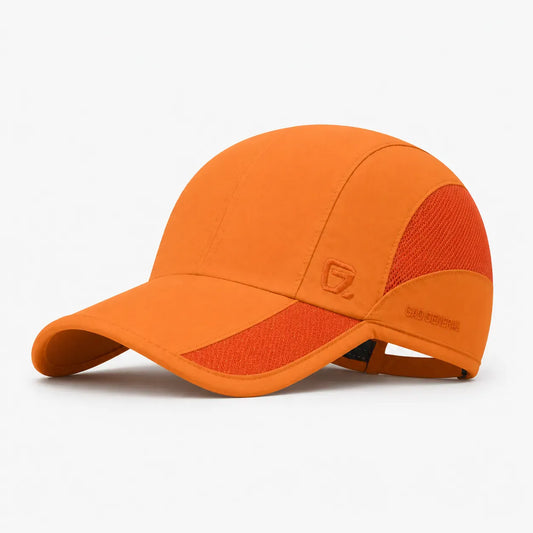 Casquette de Running Orange Respirante | LeCap©