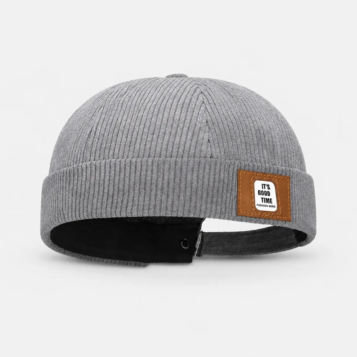 Casquette Docker Grise - Velours Côtelé | LeCap©
