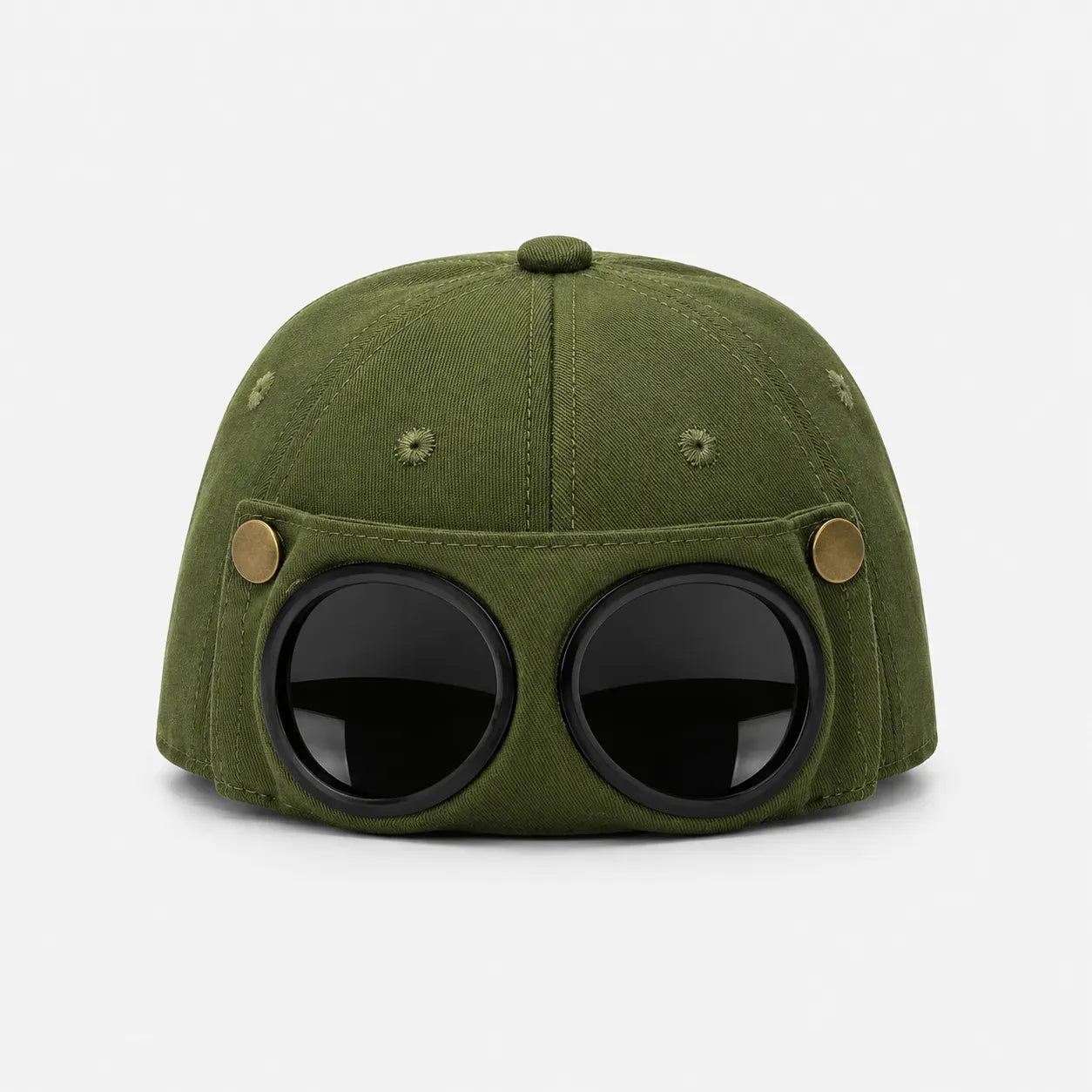 Casquette Enfant Aviateur Verte | LeCap©