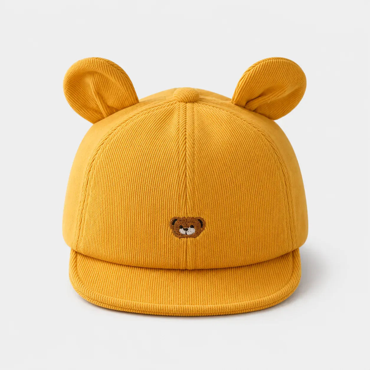 Casquette Enfant Jaune - Ourson avec Oreilles | LeCap©