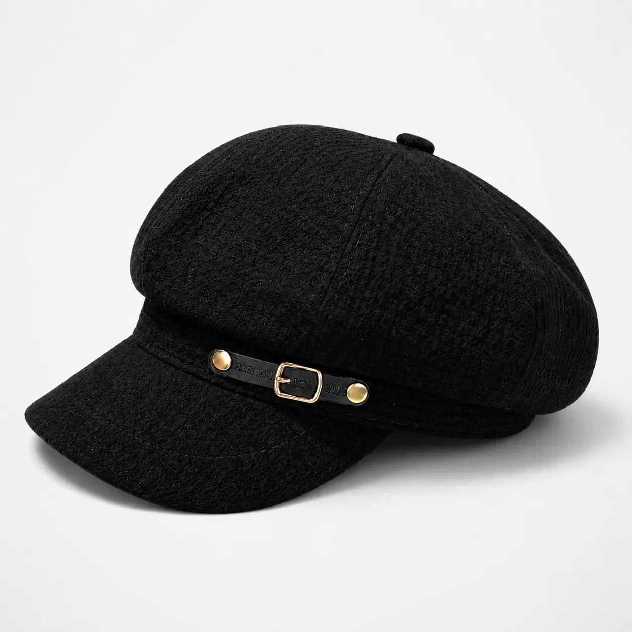 Casquette Gavroche Noire pour Femme | LeCap©