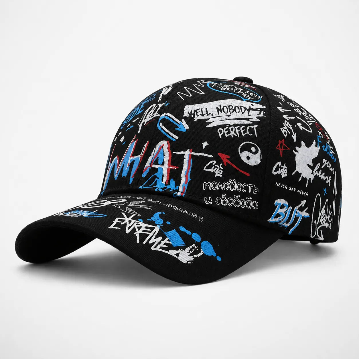 Casquette Graffiti Noire | LeCap©