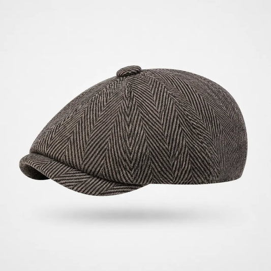 Casquette Hatteras Grise à Chevrons | LeCap©