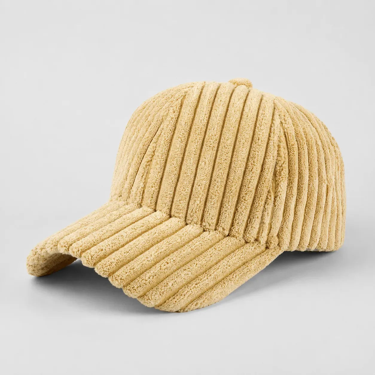 Casquette Khaki Velours Côtelé | LeCap©