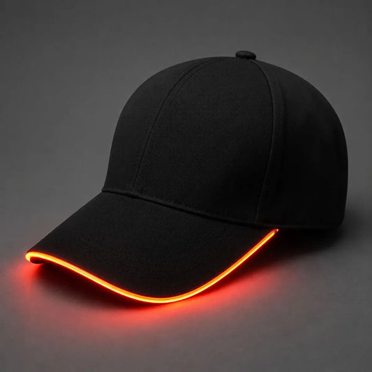 Casquette LED Rouge | LeCap©