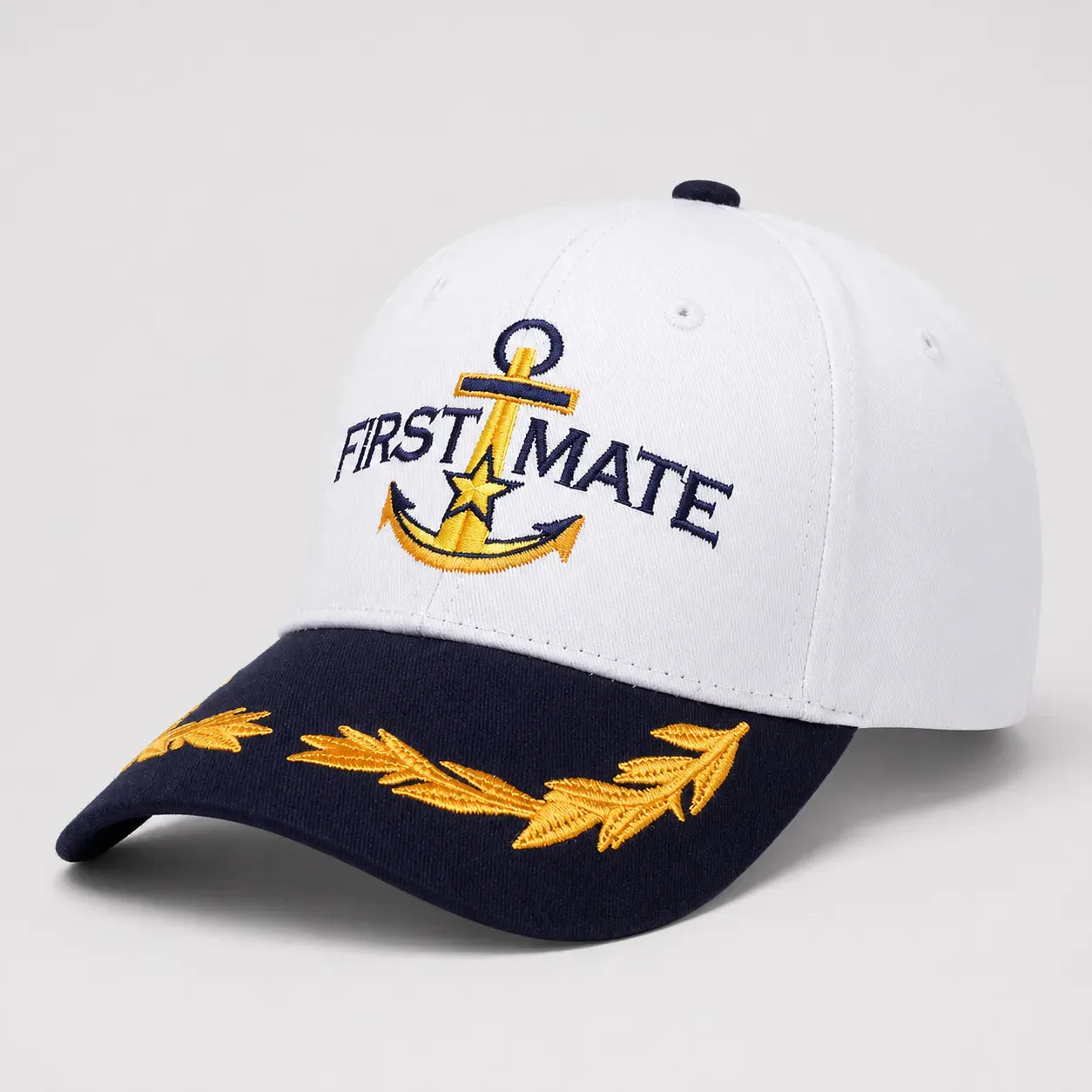 Casquette Marin - First Mate Blanche | LeCap©