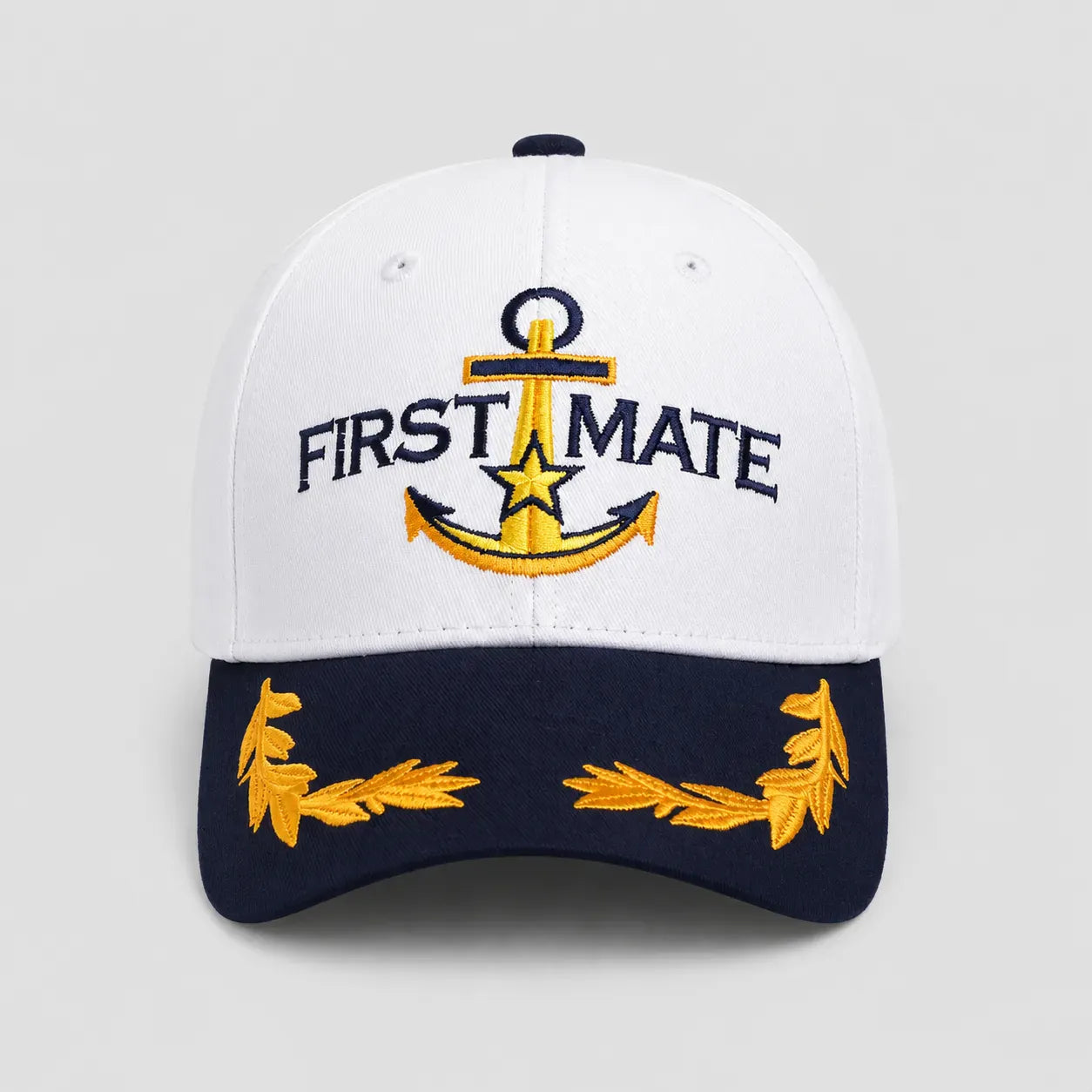 Casquette Marin - First Mate Blanche | LeCap©