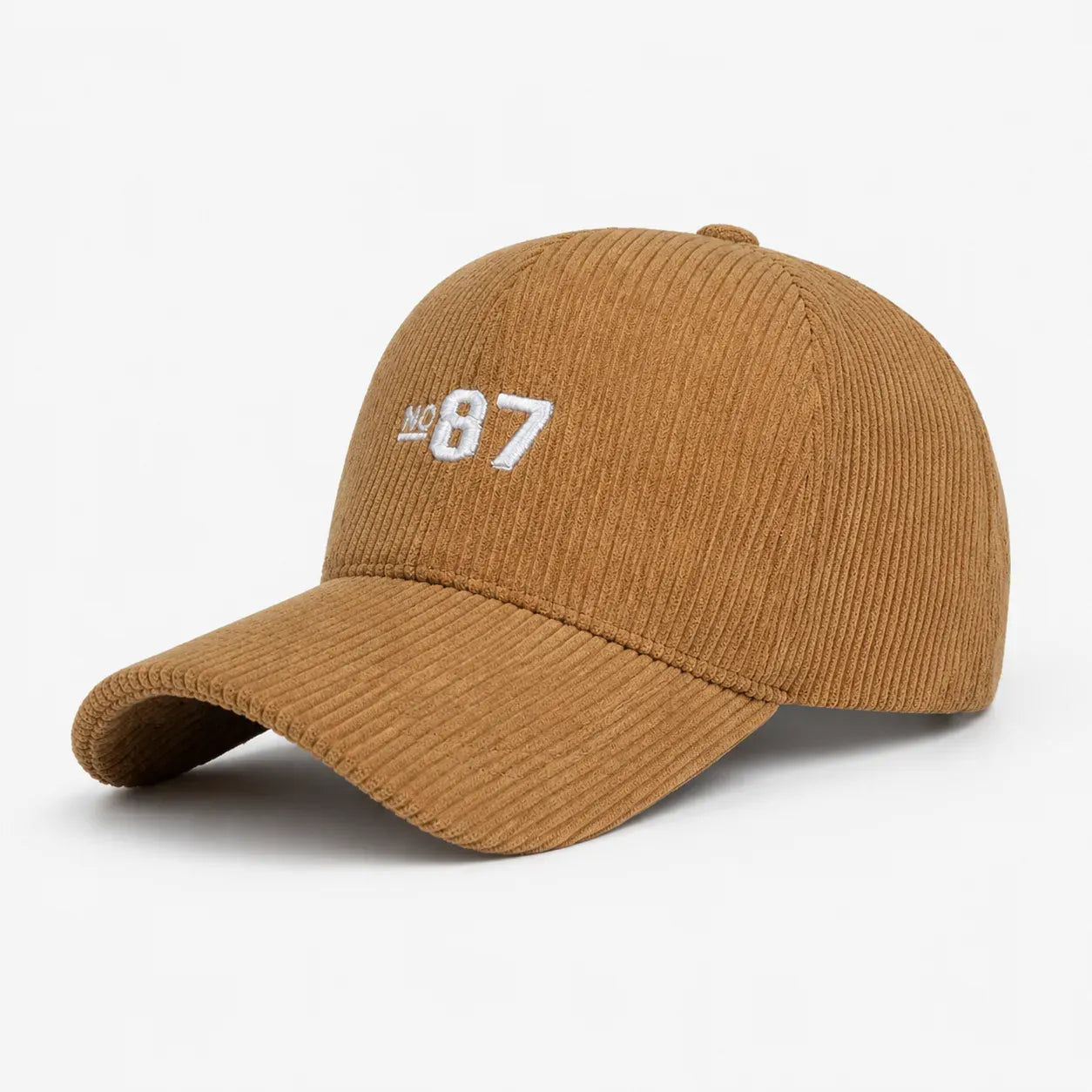 Casquette Marron en Velours Côtelé - Nº87 | LeCap©