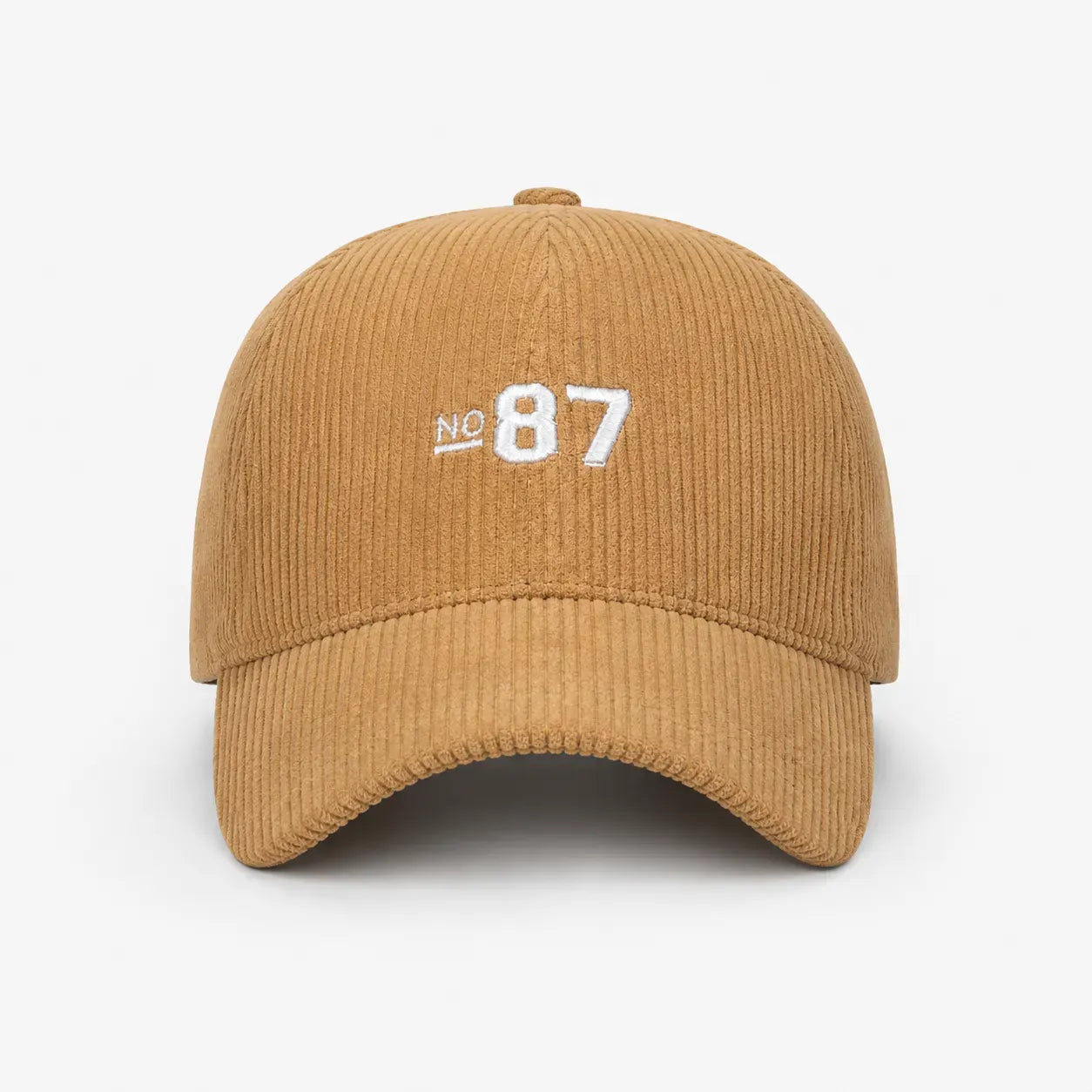 Casquette Marron en Velours Côtelé - Nº87 | LeCap©