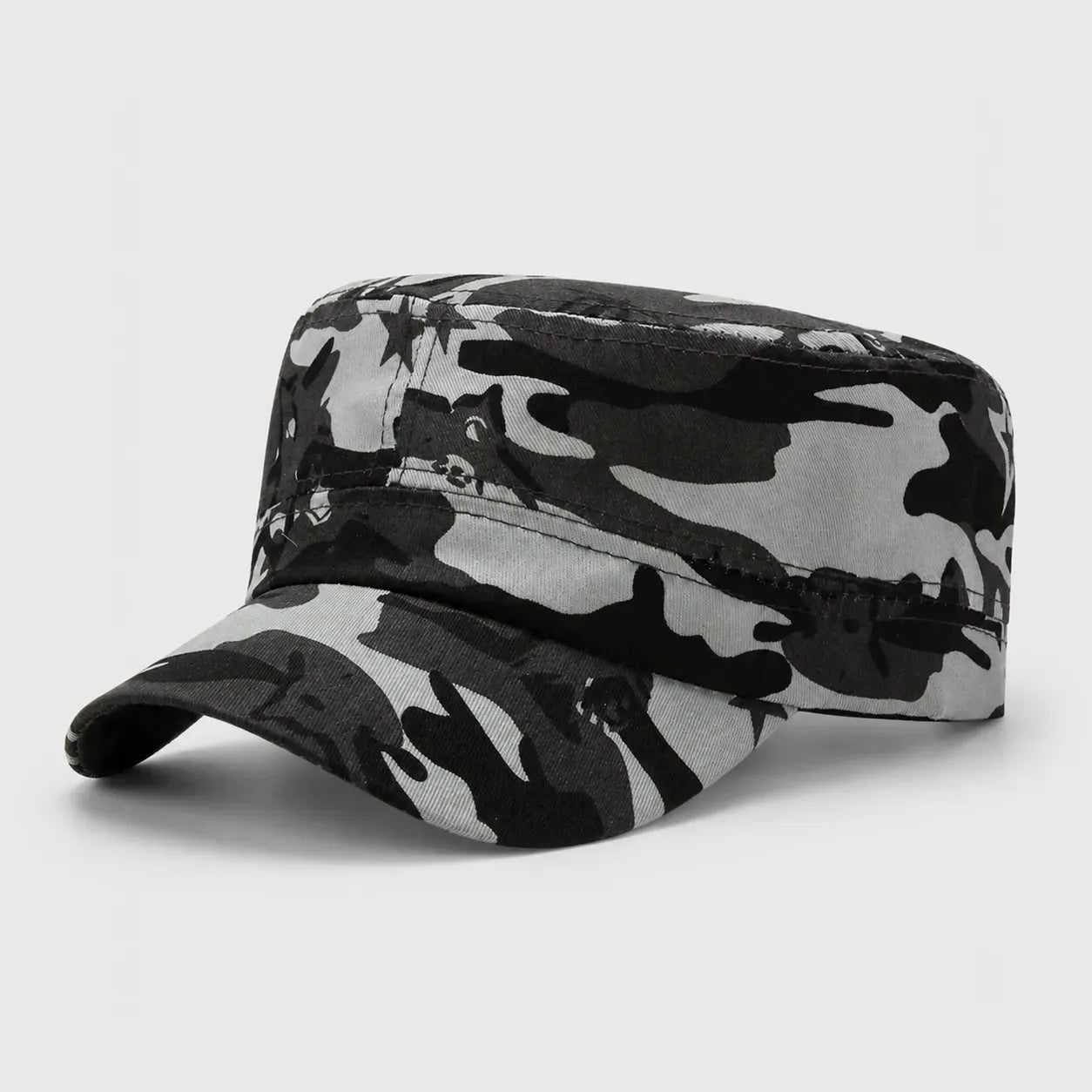 Casquette Militaire Grise Camouflage | LeCap©