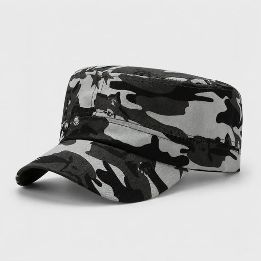 Casquette Militaire Grise Camouflage | LeCap©