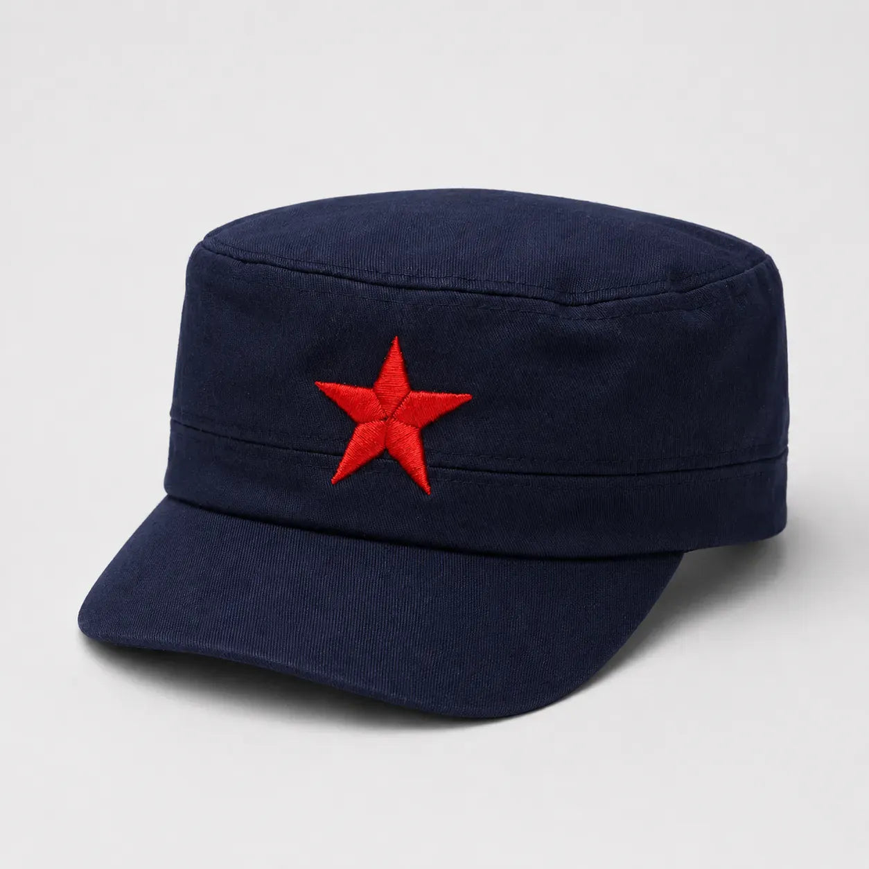 Casquette Militaire Noire - L'Étoile Rouge | LeCap©