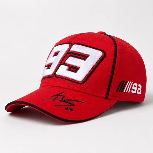 Casquette Moto 93 Rouge | LeCap©