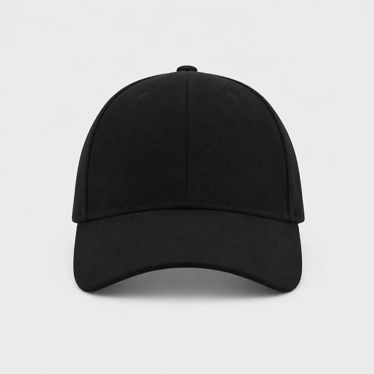 Casquette Noire - Effet Suédine | LeCap©