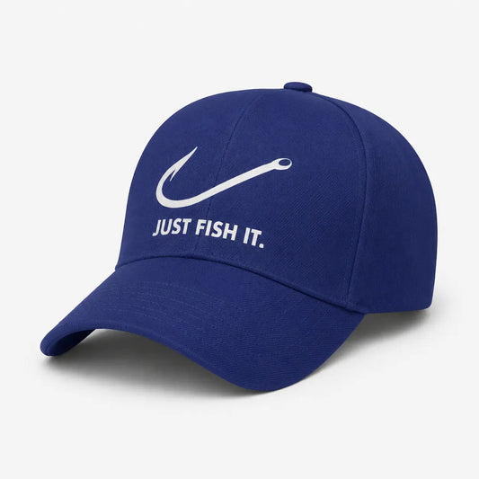 Casquette Pêche Bleue - Just Fish It | LeCap©