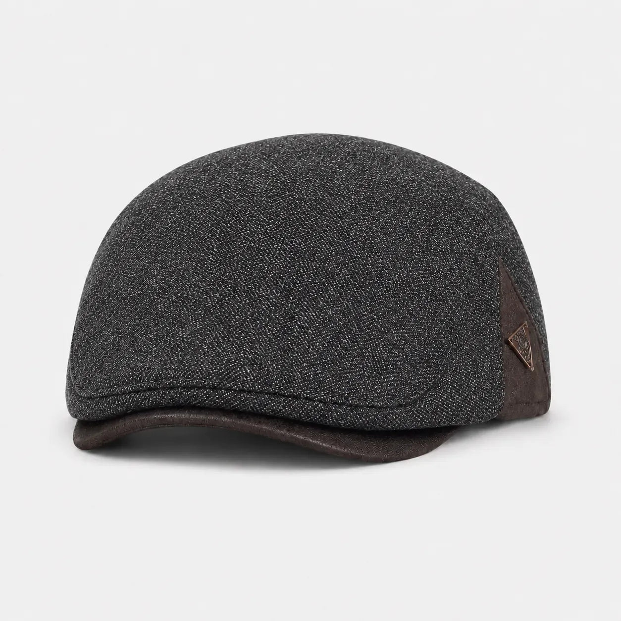 Casquette Plate Grise Hiver | LeCap©